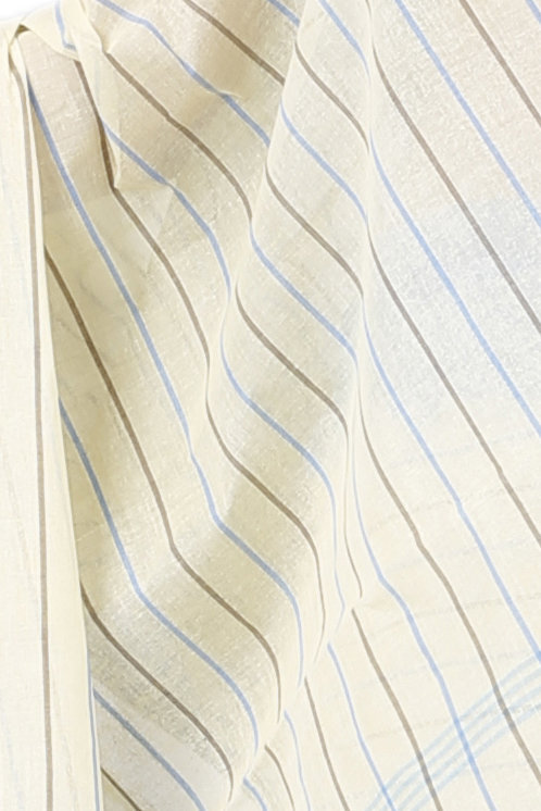 Sky Blue Pure Cotton Subha Tant Saree (1084)